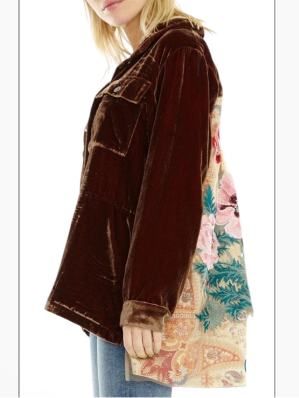 Aratta Silent Journey Tulip Garden Jacket NWOT